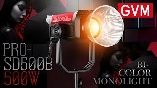 This 500W Light Destroys the Competition – GVM PRO-SD500B Review