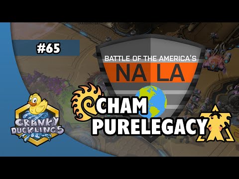 Cham vs PureLegacy - ZvT | Battle of the Americas #65 | Weekly NA/LatAm StarCraft 2 Tournament