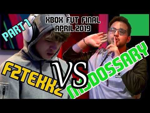 FTEKKZ vs MSDOSSARY FIFA 19  XBOX FINAL | 1st LEG | FUT CHAMPIONS CUP APRIL
