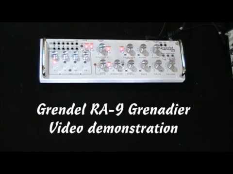 Grendel Grenadier RA-9 desktop Analogue Control Voltage CV + Gate Synthesizer image 2