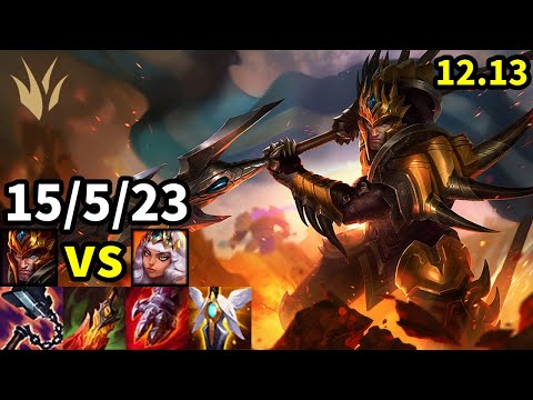 Jarvan IV Jungle vs Qiyana - KR Master | Patch 12.13