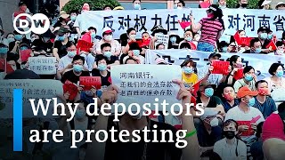 Protests in China: What&#39;s behind the bank scandals | DW News