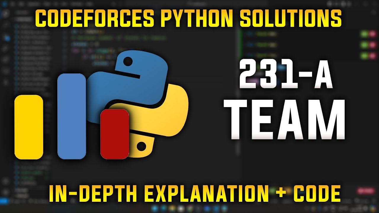 231A | Team | Codeforces Python Solutions | Explanation + Walkthrough