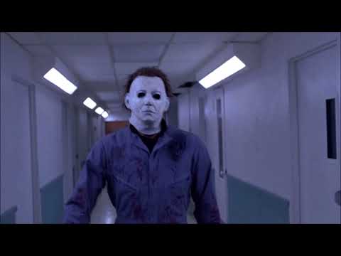 Breaks Down Gate With Guys Head / Full Chase (Halloween 6)