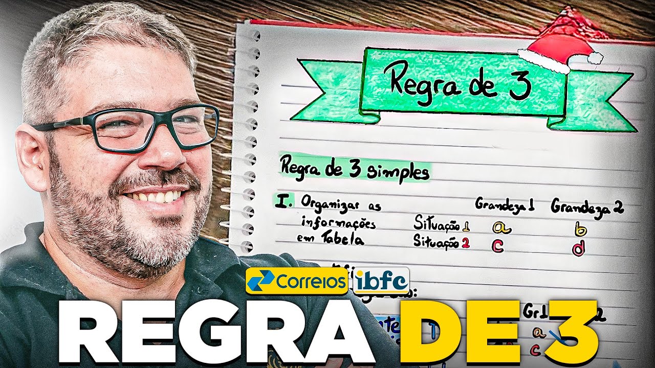 Aprenda Regra de 3 Para o Concurso dos Correios 2024