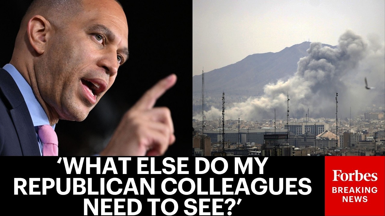 Video | Hakeem Jeffries Blasts Republicans For Opposing Iran War Powers Resolution