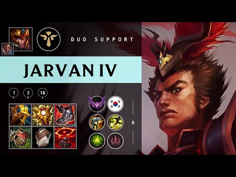 Jarvan IV Support vs Yuumi - KR Master Patch 25.23