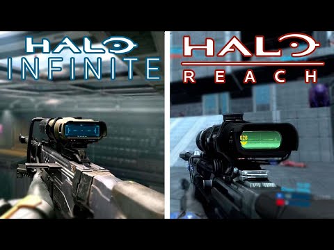 Halo Infinite VS Halo Reach | Comparison
