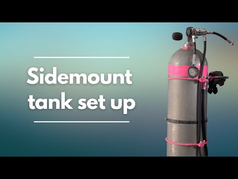 How to Attach Sidemount Tank Rigging | Sidemount Cylinder Setup