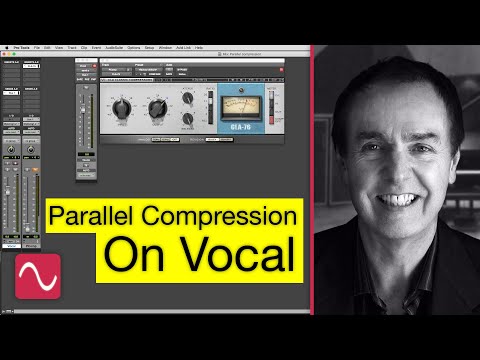 Demonstration of parallel compression on vocal