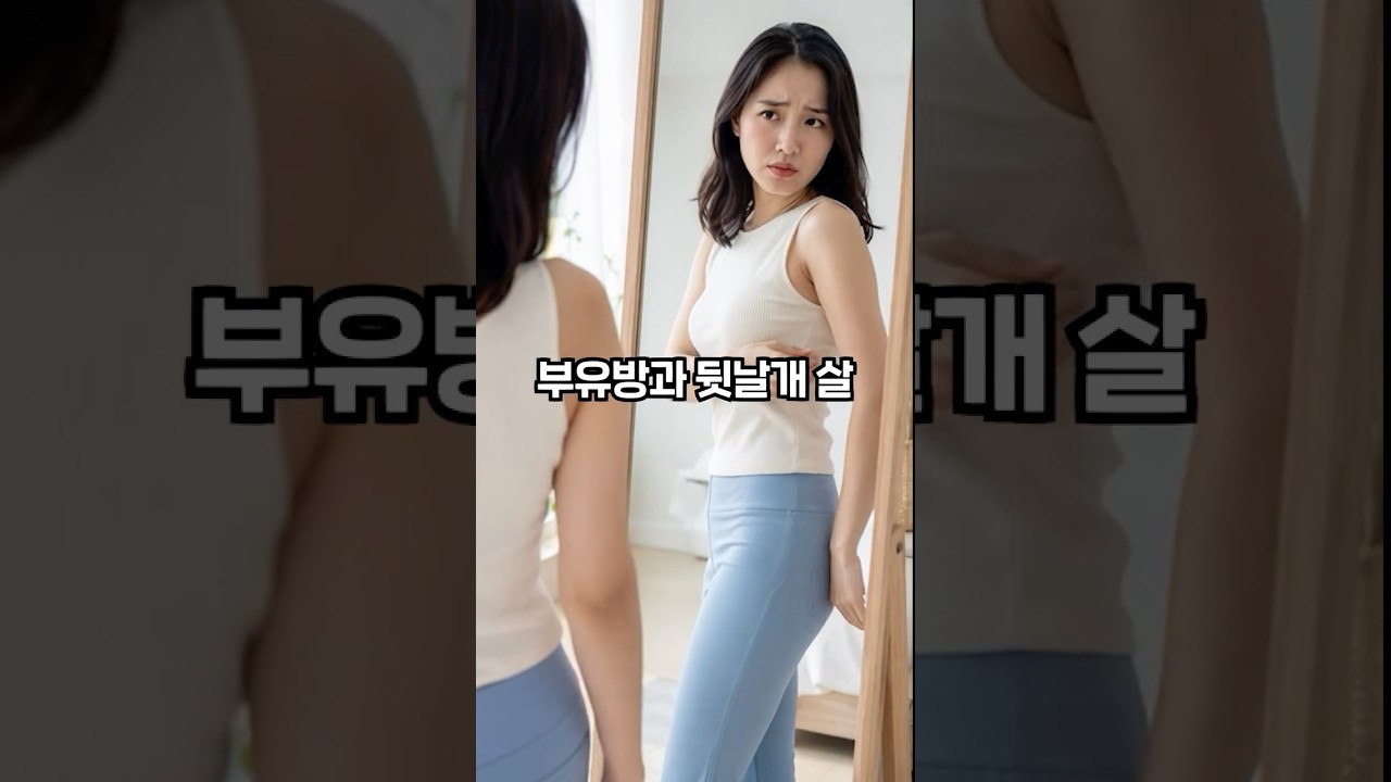 다이어트해도 안 빠지는 【부유방·뒷날개살】과 작별하기! 🖐🏻