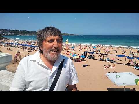 SANTANDER - ASÍ SE ENCUENTRA LA PLAYA DEL SARDINERO ESTA TARDE DE VERANO - NORTE DE ESPAÑA ...