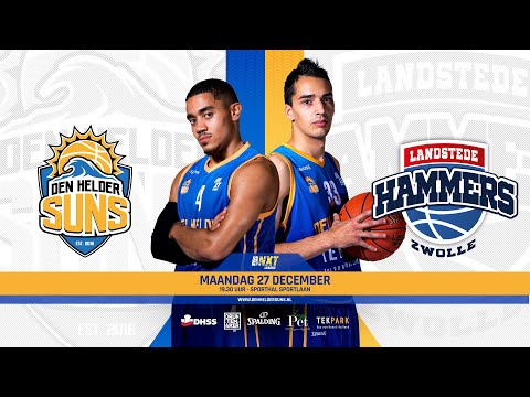 Den Helder SUNS - Landstede Hammers (27-12-2021)