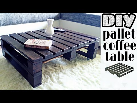 Pallet coffee table