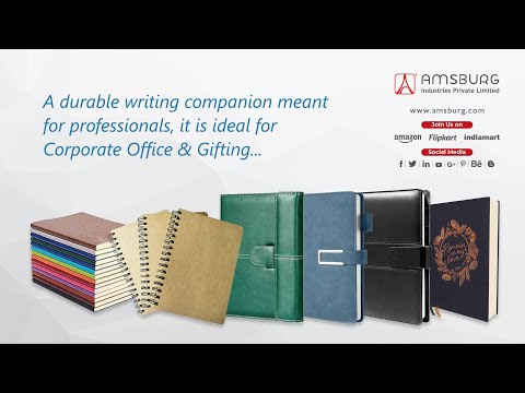 Blue business dairy executive leather pu diary, yearly, a/4,...