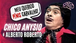 Chico Anysio como Alberto Roberto (1996) - "Chico Total"