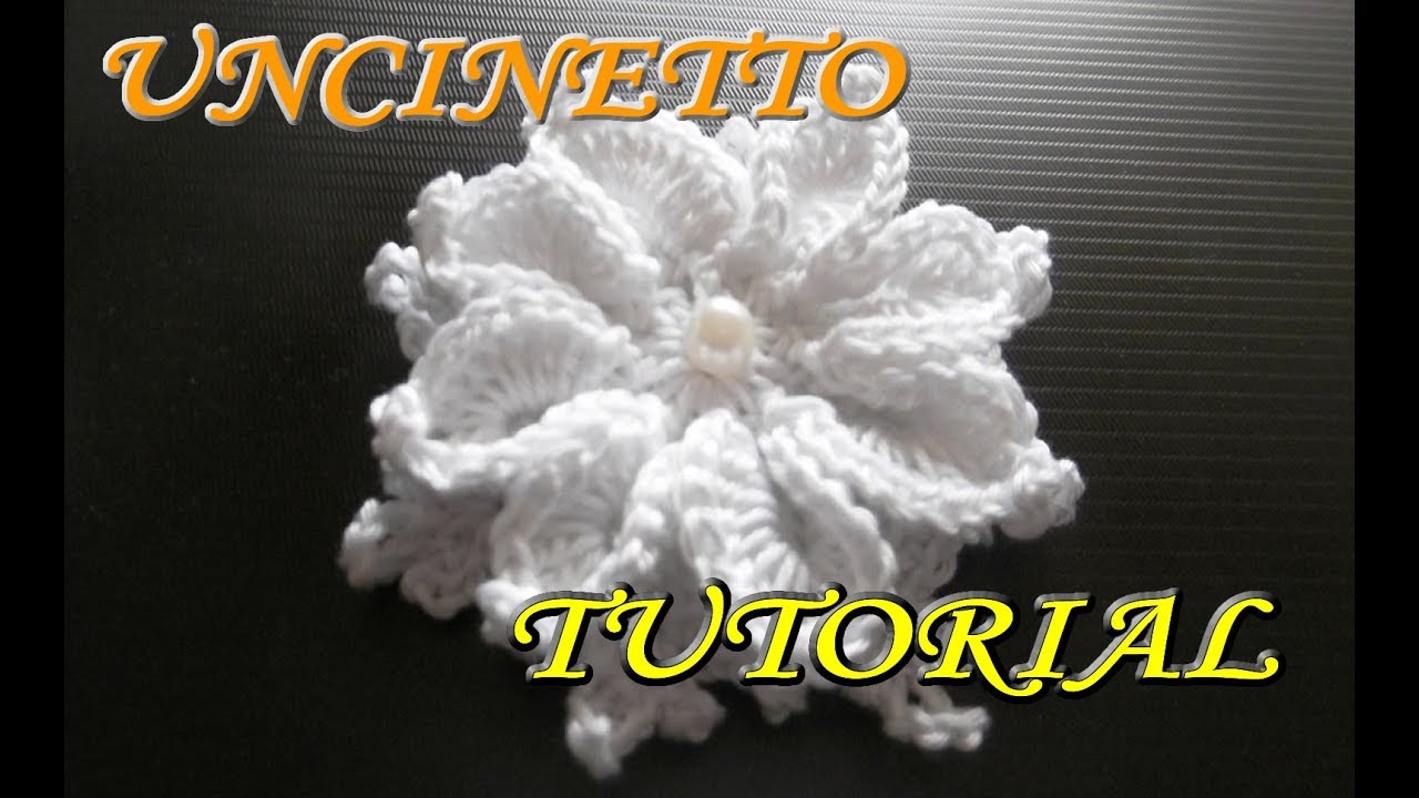 Sacchetto Uncinetto Facile | Bomboniera Fiore all'uncinetto | Tutorial