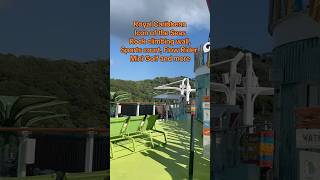 Royal Caribbean Icon of the Seas Sport Court Minigolf Rock Climbing Wall Flow Rider