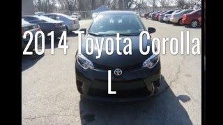 2014 Toyota Corolla L at Crown Auto Sales and Services