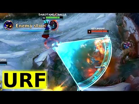 EXTRA GAMES - LoL Snow Battle ARURF on Festival Kassadin and Snow Day Gnar - League of Legends URF
