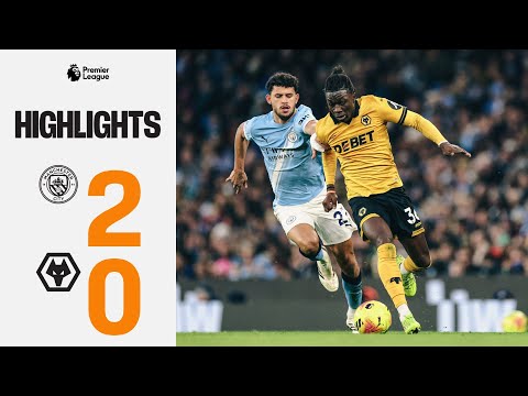 Unbeaten run comes to end | Manchester City 2-0 Wolves | Highlights