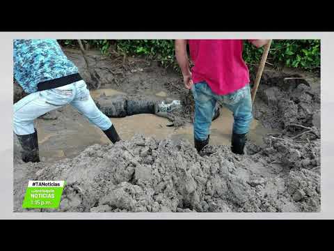 Caney Village Flooded by Overflow - Teleantioquia News