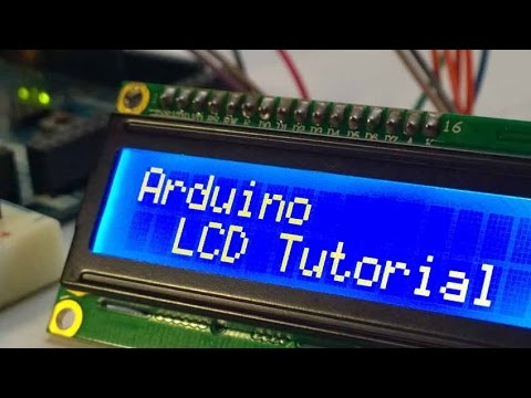 Arduino LCD Tutorial | How To Control An LCD Video