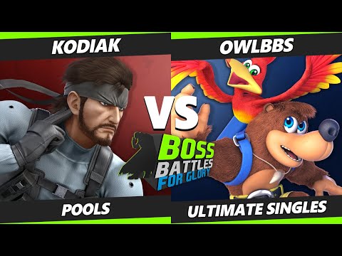 BOSS BATTLES: FG - Kodiak (Snake) Vs. OwlBBs (Banjo) SSBU Ultimate Tournament