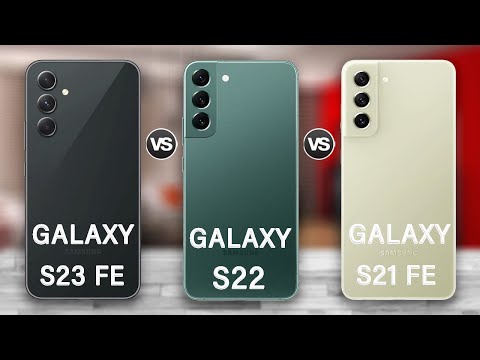 Samsung Galaxy S23 FE Vs Galaxy S22 Vs Galaxy S21 FE Review in 2023
