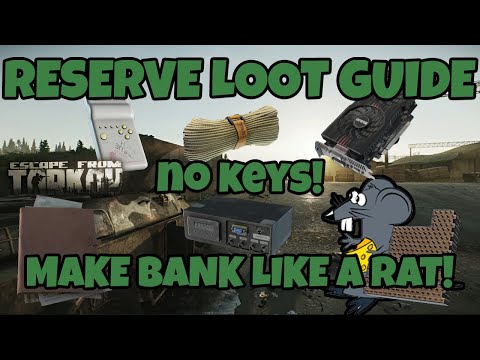 (STILL RELEVANT!!) Reserve Loot Guide - Get Rich Runs - MAKE MONEY FAST! - NO KEYS!
