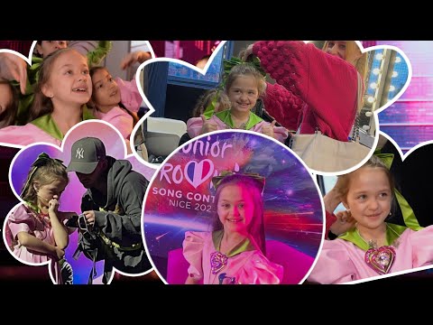 Anastasia Dymyd's "Kvitka" first rehearsal impressions | #JESC2023