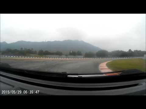 GEELY Touring Car BlackArts Racing BAR Team ZIC Pete Olson Test Damp Track