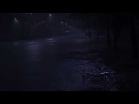 Sleep within 5 minutes - Rain pouring down the window of New York  - The sound of rain lulls sleep