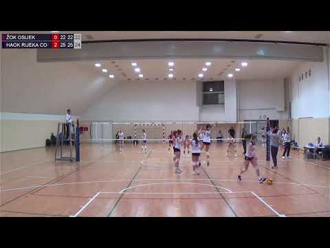 14.1.2022., PH JUNIORKE, GRUPA B, ŽOK OSIJEK - HAOK RIJEKA CO