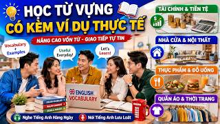 ⚽ Bạn Muốn Nói Tiếng Anh Như Người Bản Xứ? Luyện Ngay Từ Vựng và Câu Theo Từng Chủ Đề Này Nha!