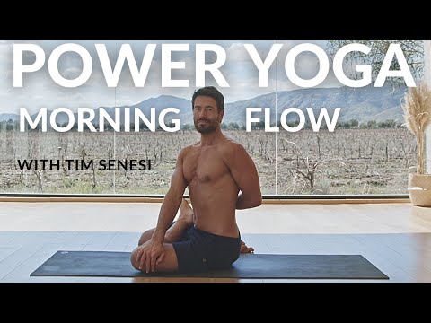 30 Min. Power Vinyasa Flow - Full Body Dynamic Flow Strong & Sweaty Class | Yoga With Tim