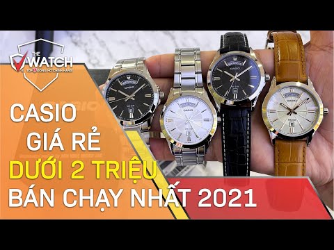 Top 4 Mẫu Đồng Hồ Nam Casio Dưới 2 Triệu Bán Chạy Nhất 2021