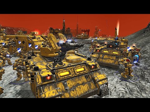 Unification Mod | Imperial Fists, Salamanders & White Consuls vs Chaos - 3v3, Dawn of War: Soulstorm