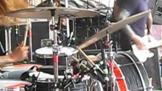 Underoath Live Warped Tour 09 Writing on the Walls View from Side Stage