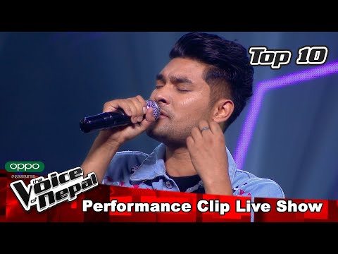 Rabi Gahatraj "Sara Khusi" | LIVE Show Performance | The Voice of Nepal S3