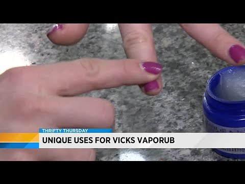 Thrifty Thursday: Unique uses for Vicks Vaporub