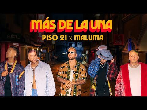 Piso 21 - Mas de la una (feat. Maluma)