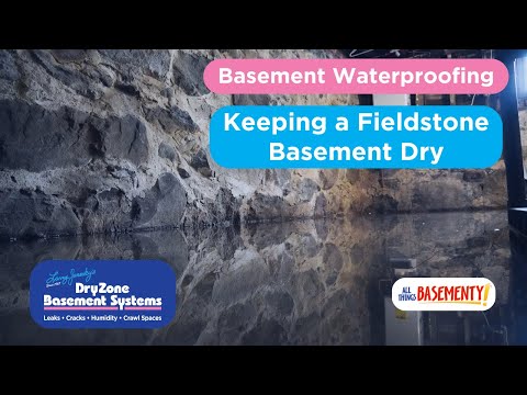 Waterproofing a Leaking Fieldstone Basement