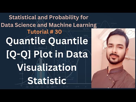 Tutorial 30 Quantile Quantile Q Q Plot in Data Visualization Statistics