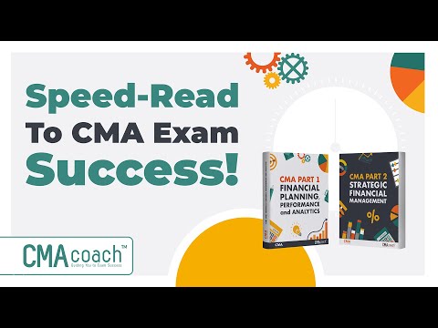 Best SPEED READING Tips for the CMA Exam