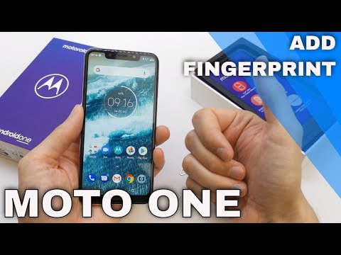 How to Add Fingerprint in MOTOROLA One - Set Up Fingerprint Unlock