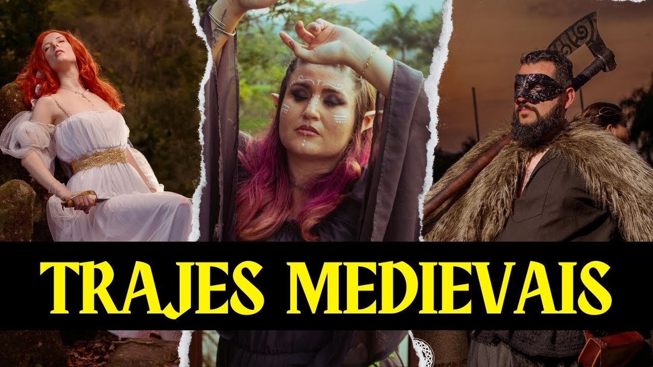 TRAJES MEDIEVAIS NA FESTA DA SOCIEDADE MEDIEVAL  #ModistaVlogs