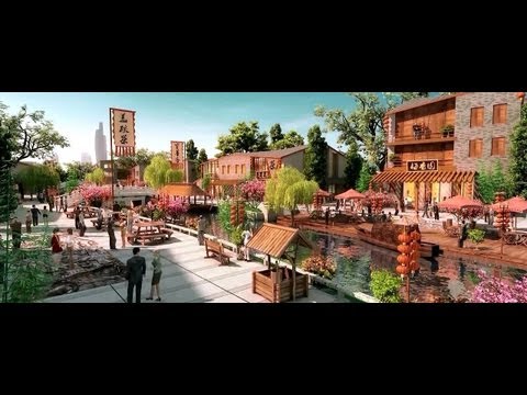 Nova área de Tianfu Novo orgulho de Chengdu, China