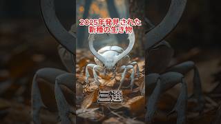 2025年発見された新種の生き物 6 #クワガタ #カブトムシ #昆虫