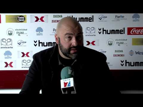 RdP David Movilla tras SD Zamudio 1 -  Barakaldo CF 0